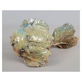 Vintage Art Pottery Blowfish Sculpture