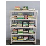Large Lot Golf Books- Rack Not Included
