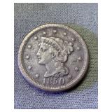 1850 Large Cent