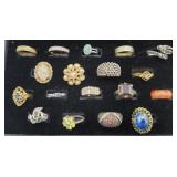 Vintage To Now Rings Assorted Sizes 2 Rings