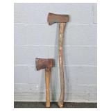 2x The Bid Short & Long Handle Axes