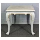French Provincial Painted Wood Side Table