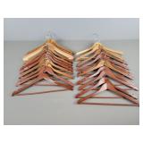 Lot Of Wood Hangers