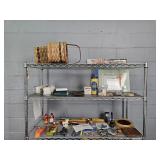 Contents Of Shelves- Rack Not Included