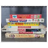 7 Pc Lot Board Game Set Completeness Unknown