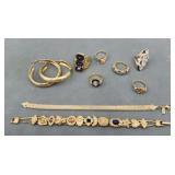 Vintage To Now Jewelry Rings Assorted Sizes