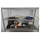 Contents Of Shelves- Rack Not Included