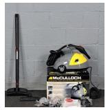 Mcculoch Heavy Duty Portable Steamer W/ Wheels