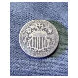 1873 Shield Type Nickel