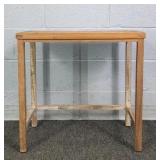 Rustic Style Wood Side Table