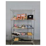 Lot Of Sports Memorabilia-rack Not Included