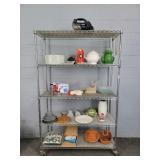 Kitchen Items Lot- Rack Not Included
