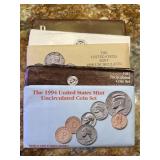 5x The Bid Us Mint Uncirculated 10 Coin Sets