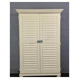 Riverside Furn Painted Mfg Wood Cabinet