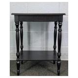 Wood Spindle Leg Accent Table