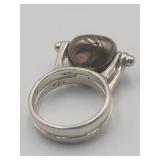 Sterling Silver Tahitian Baroque Pearl Unique