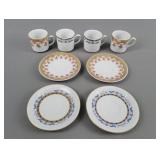 4x The Bid Tirschenreuth Teacup W/ Saucers