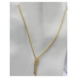 14k Yellow Gold 18in Rope Chain Necklace 7.2g