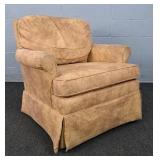 Best Chairs Faux Leather Upholstered Swivel Rocker