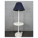 Outdoor Pvc Patio Floor Lamp W/ Weighted Base