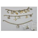 3 Charm Bracelets