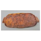 Carved Wooden Serving Tray
