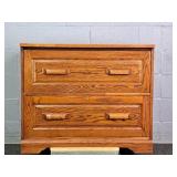 Winners Only Solid Oak 2drawer Lateral Filecabinet