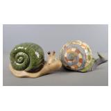 2x The Bid Snail Decor