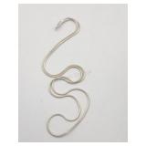 Sterling Silver 24in Necklace 10.5g