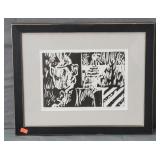 Mccarthy Smith Scenes Black& White Woodblock Print