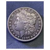 1897 S Morgan Silver Dollar