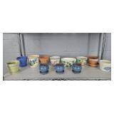 12x The Bid Planter Pots Lot
