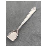 Antique Wellner Coin Silver Salt Shovel Spoon