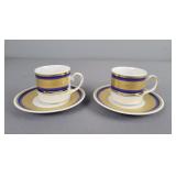 2x The Bid Tirschenreuth Cup & Saucer