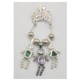 925 Sterling Silver Grand Mother Pendant With