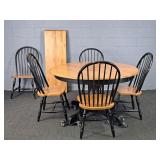 High End 6 Piece European Cherry Dinette Set
