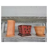 3x The Bid Assorted Planters