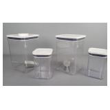 4x The Bid Oxo Kitchen Storage Containers