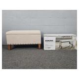 Sonoma Storage Bench Ottoman