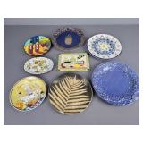 9x The Bid Decorative Kitchen Serving Plates