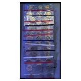 14x The Bid Us Mint Unc Sets Plus Bonus