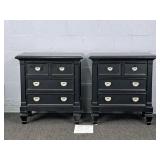 2x The Bid Holland House Painted Mfg Wood Stands