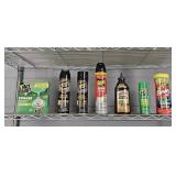 Lot Of Pest Control Items- Rack Not Included