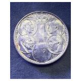 1963 Greek Centennial .835 Silver 30 Drachmai 18g