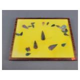 Collection Of Indigenous Antique Arrowheads