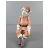 Nao By Lladro "an Exhausting Day" Santa