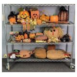 Lot Of Halloween Decor - Rack Not Included