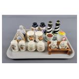 8x The Bid Vintage Salt & Pepper Shaker