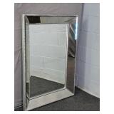 Bassett Mirror Heavy Beaded Beveled Mirror