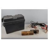 Lot Trailer Hitch Jumper Cables & Battery Box